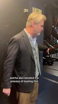 IMAX 70mm explained by Christopher Nolan | Oppenheimer