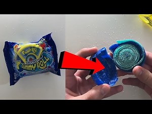 What’s inside of a Push Pop Gummy Roll?