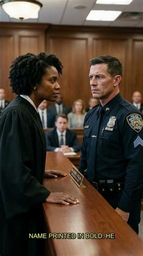 Racist Cop Laughs at Black Woman—Unaware She's the Federal Judge Reviewing His Case #shorts