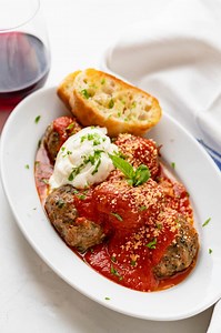 Tender Italian Oven Baked Meatballs