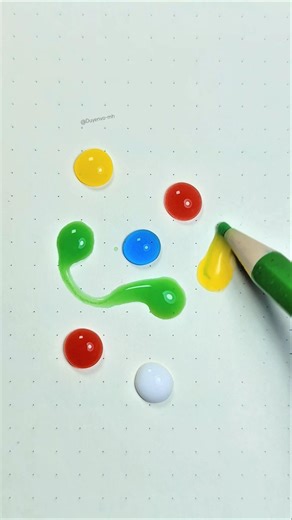 Relax with colorful water drops ♈♌♍😱#art #colors#games #line #shorts #shortvideo