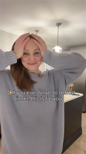 Jenna Brown | Food Safety Expert on Instagram: "Always forgetting to defrost dinner? Save this (and follow me 😉) And if you’re not saving yourself money using your freezer, reply FREEZER - Promise I can help you save money 💕 #freezerhack #frozenfood #freeze #freezerstash #mealprep P.s. it’s really bugging me I said “cooked”……. I of course meant reheated all the way through 😅"