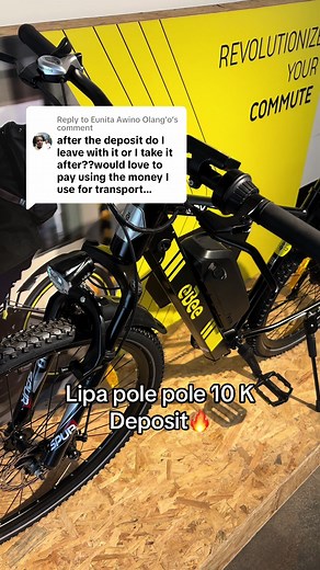 Own Africa's Best E-Bike with 10K Deposit! #eBee #ElectricBicycle