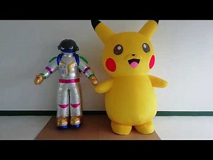 Inflatable Robot Costume And Inflatable Pikachu Suit