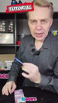 Pen Through Money Magic Trick | No Holes! Easy Visual Illusion 💵🖊️