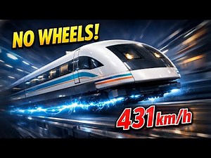 Inside the Shanghai Maglev Factory: How the Transrapid TR-08 Reaches 431 km/h