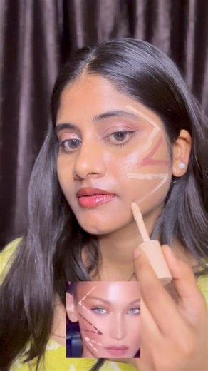 How do u like contouring technique? #youtubeshorts #fyp #makeuptips #explorepage #makeup