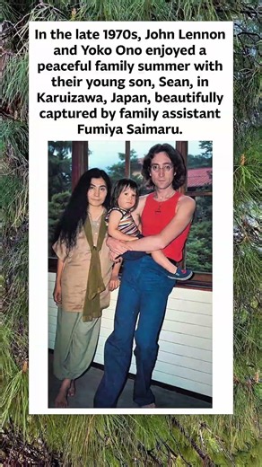 John Lennon's Family Summer in Japan (c. 1977) 🇯🇵