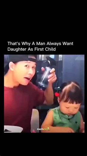 @factlogz on Instagram: "This post shows a compilation of father–daughter moments built around playful pranks, soft reactions, and the kind of effortless bond that instantly explains why so many men dream of having a daughter as their first child. It taps into the viral trend of “dad energy” reels where fathers mix gentle teasing with over-the-top affection, creating a dynamic that feels protective, funny, and emotionally transparent in a way that hits every viewer right in the heart. What makes