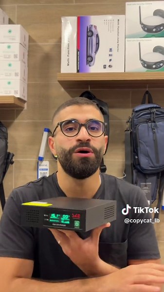 Mini Ups for camera , dvr nvr and routers #camera #security #backup #wifi #electricity #copycat_lb