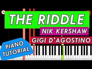 Nik Kershaw - The Riddle (1984 / 1 HOUR LOOP)