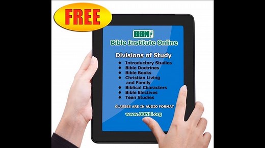 Enroll in the BBN Bible Institute and study God's Word! www.bbnbi.org | Bible Broadcasting Network (BBN)