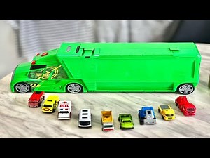 Amazing Transforming Truck! | Toy Truck Turns Into a Play Station! | Kids toys