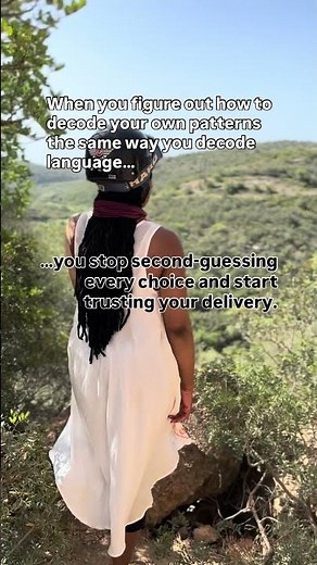 When You Decode Your Own Patterns, The Way You Decode Language