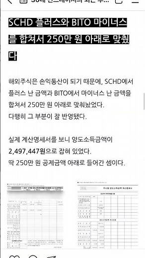 2025 양도소득세 마무리 | 매년 250만 공제한도를 채우는 이유