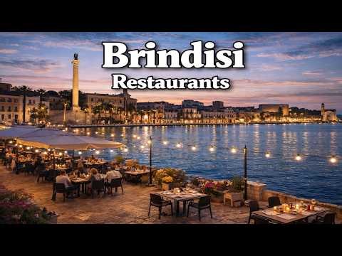 Best Restaurants in Brindisi | 7 Best Places to Eat in Brindisi, Italy | English
