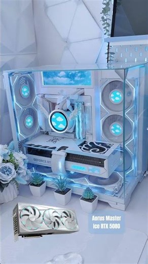 Dream blue PC setup 💙✨ Clean, cozy & satisfying build