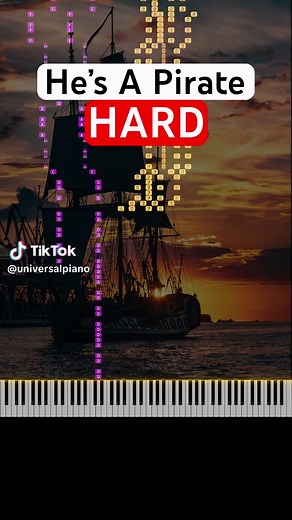 He’s a Pirate Hard Piano Tutorial for Advanced Players