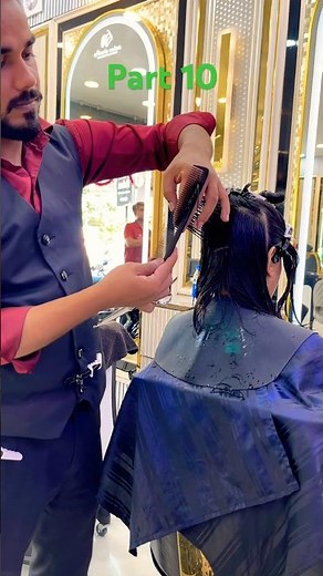 How to do layer hair cut | Layer hair cut #mjnailstecnician #selfhaircut #layerhaircut