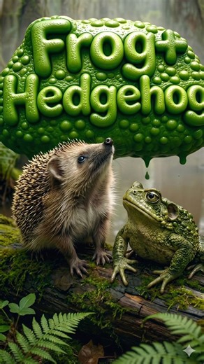 @epic_kor_ai on Instagram: "AI Hedgehog × Frog Hybrid Fusion 🐸🦔✨ An alien evolution unfolding before your eyes. Witness a spectacular, ultra-smooth morphing transformation 👽✨ 🔥 Comment which hybrid should appear next! Author 🎨 – @epic_kor_ai #aiart #hybrid #fusion #animalfusion #aitransformation"