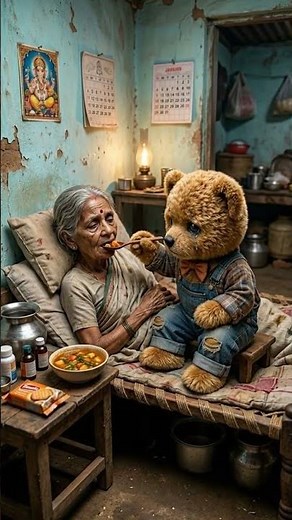 Poor little bear, everyone treats him so badly😭🧸😥