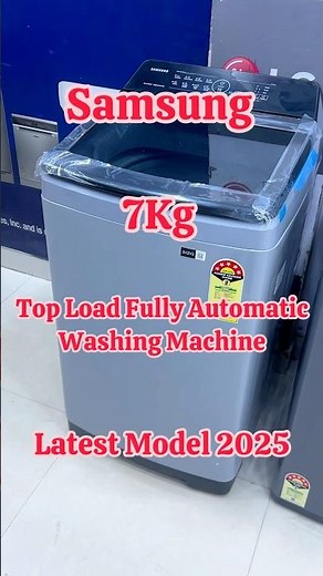 Samsung 7Kg top load Fully automatic washing machine 2025 model | Samsung wa70bg4441By 2025 model
