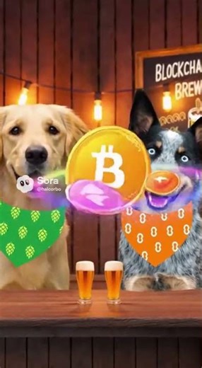 The Blockchain Brew: Where Crypto Meets Craft Beer #Crypto #Bitcoin #Shorts