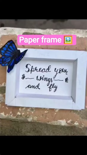 Paper frame 🖼️ for beginners|Craft and Hunar #diy #craft