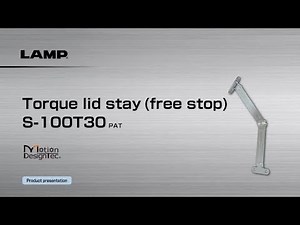 [FEATURE] Learn More About our S-100T30 - Torque lid stay (free stop) - Sugatsune Global