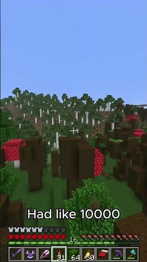 POV: You need 35,000 Dark Oak Leaves for your Mega Build… (Hardcore Minecraft)