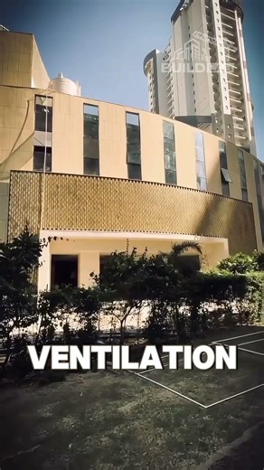 This Building Moves Without Electricity#construction #engineering #wind driven kinetic facade.