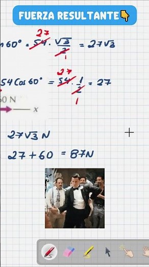 😎How to find the resultant force? #force #physics #calculus