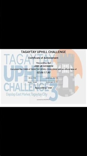 #winner #uphillchallenge #runner #running #inspiration