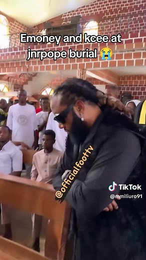 Nigeria Celebrities Pay Tribute at Junior Pope's Funeral