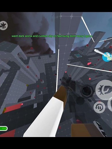 tutorial how to get dark arena and custom sky ✨️ sorry for lag #rivals #tutorial