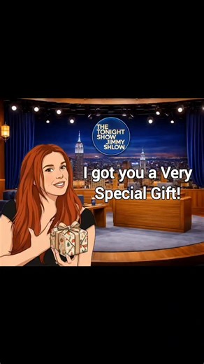 RealLifeHeroes on Instagram: "Millie Bobby Brown left fans in awe after she gifted Jimmy Fallon an exclusive Stranger Things prop during her recent appearance on The Tonight Show. The actress gifted Fallon Eleven’s iconic blue hair-tie bracelet from Stranger Things. Originally belonging to Hopper’s late daughter Sara, the prop holds deep sentimental value. It symbolizes the father-daughter bond between Hopper and Eleven. Offering the token of appreciation to Fallon, she called him a “paternal fi