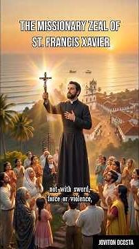 The missionary zeal of St. Francis Xavier He baptized thousands through the power of the Holy Spirit