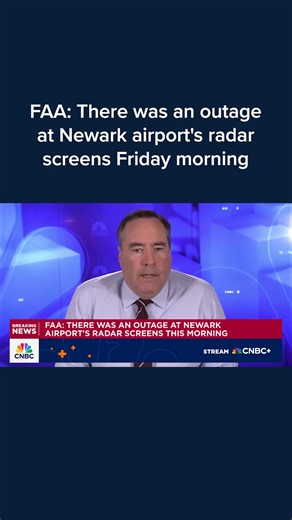 CNBC's Phil LeBeau reports on a radar screen outage at Newark airport on Friday morning, adding to concerns in the past week about operations at the airport. Watch more: cnb.cx/438rQ2O | CNBC