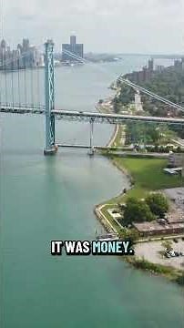 Ambassador Bridge vs Gordie Howe Bridge 👀