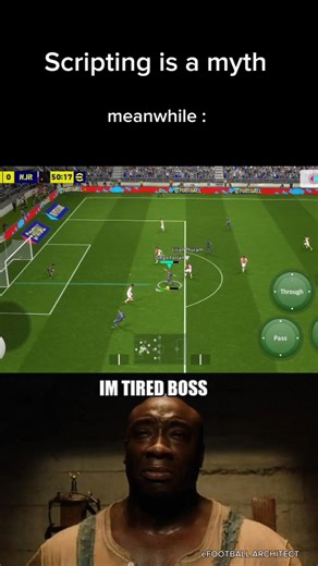 eFOOTBALL ARCHITECT on Instagram: "When scripting hits hard 💔 #efootball2025 #efootball #pes #gamingcommunity #gaming #footballgames"