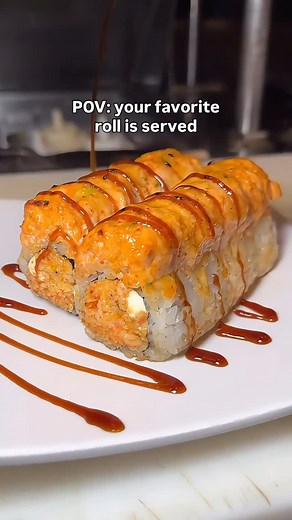 🦍Gorilla Sushi Vegas🦍•AYCE on Instagram: "Sushi crowd pleaser! @gorilla_sushi Start your sushi session off with The Pimp Roll! #gorillasushilv 📍 @gorilla_sushi 1801 E Tropicana Ave # 2 #sushiroll #sushiporn #bakedsushi #vegasfood #foodporn"