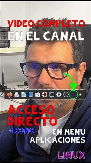 [S] Crea Accesos Directos 🚀 en el Menú de Aplicaciones en Linux 🐧 #programacion #linux #python