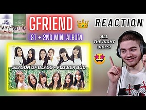 GFRIEND - 1st Mini Album 'Season of Glass' + 2nd Mini Album 'Flower Bud' | REACTION + REVIEW