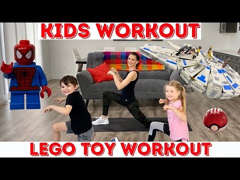 Kids Workout / LEGO TOYS Kids Workout Videos! (age 3 -10)