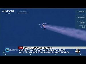 Virgin Galactic launch: Billionaire Richard Branson reaches space on VSS Unity