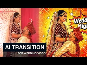 Wedding Night Pop Art Animation 💍 | Comic Style Indian Wedding Video