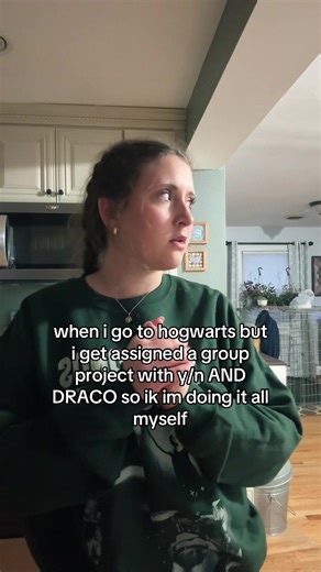 Group Project at Hogwarts with Draco Malfoy