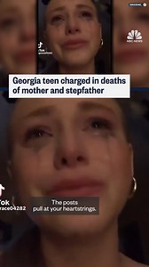 A Georgia teenager, who grieved for her mother and stepfather on social media, was arrested and accused of fatally shooting the couple back in February, authorities said. | NBC News
