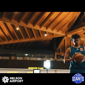 Nelson Airport is a proud sponsor of the NBS Nelson Giants, last night we shot some amazing video - here's a sneak peak and look behind the scenes. Watch this space for the full video! | Nelson Airport New Zealand