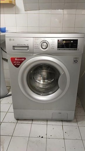 LG front load washing machine 8 kg direct drive spin mode